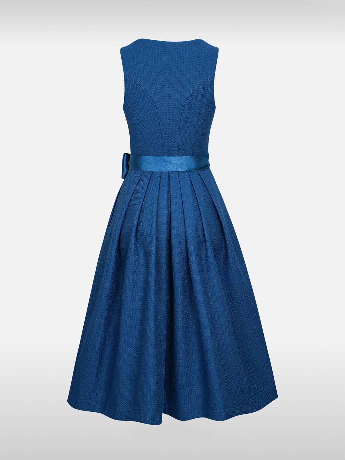 Blauwe Hart-Uitsnede Rits Voor Dirndl