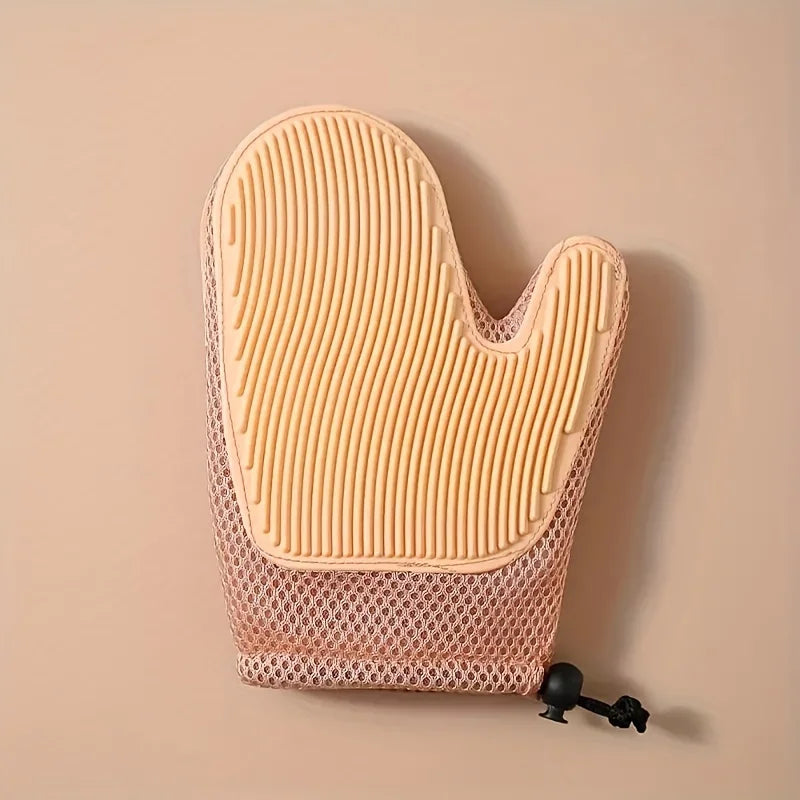 Pawrella 2-in-1 Huisdierhandschoen | Vachtverzorging & Haarverwijdering in één | Voor katten & honden | Siliconen nopjes | Wasbaar