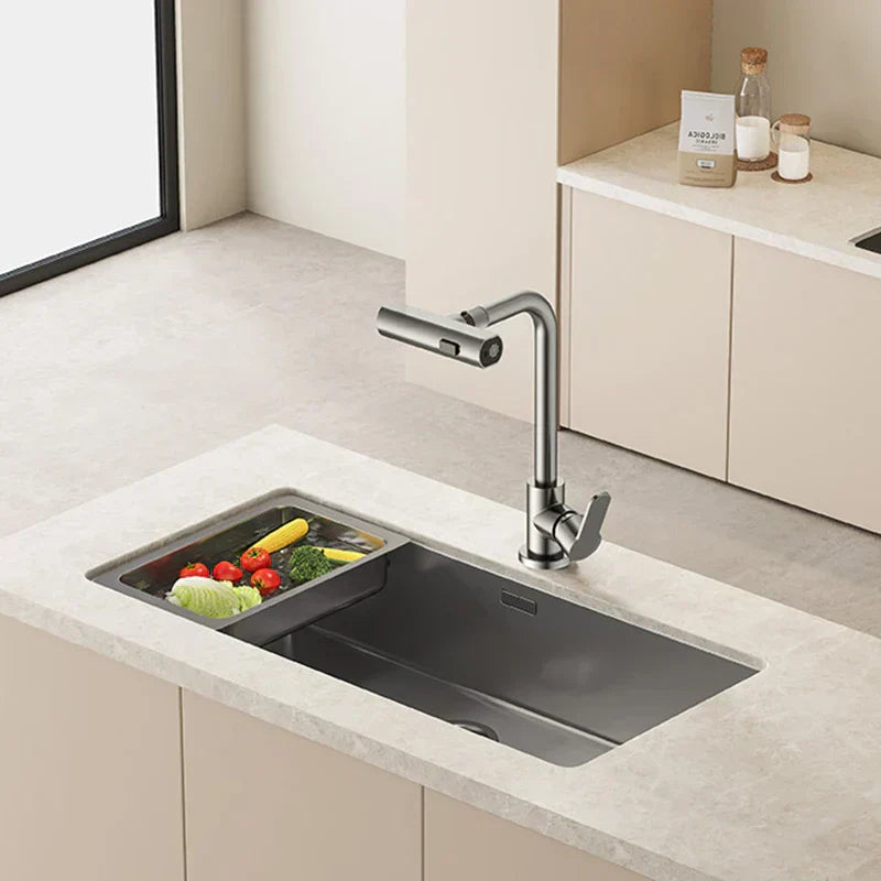 Stijlvolle waterval keukenkraan – Elegantie & functionaliteit verenigd