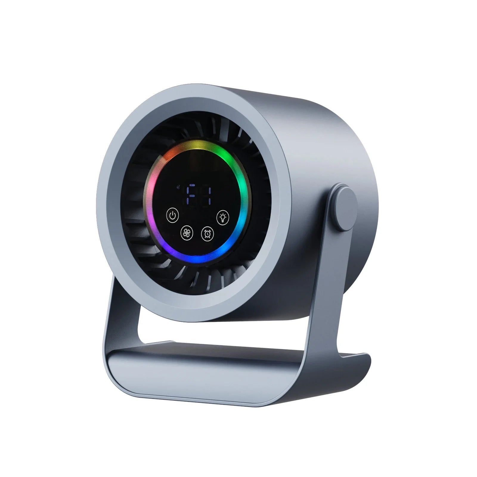 3600mAh Bureauventilator met 100 Snelheden en Digitale Display