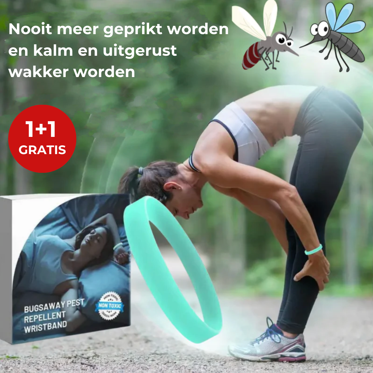Anti-Insect Band | Zeg vaarwel tegen muggen die je nachtrust verstoren