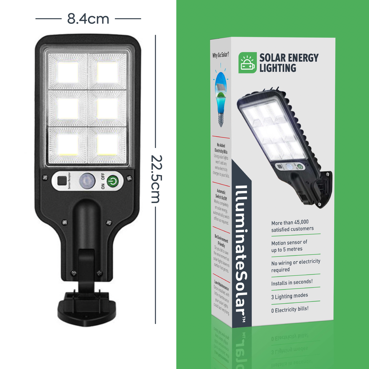 SolarGuard Light | Nachtlamp met bewegingssensor