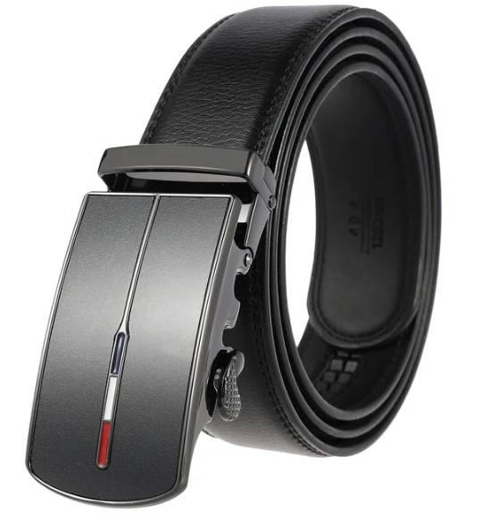 Elegante Luxe Herenriem Automatische Gesp