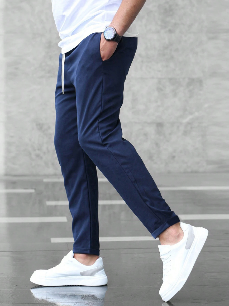 Benedict | Elegante Stoffen Broek met Moderne Pasvorm