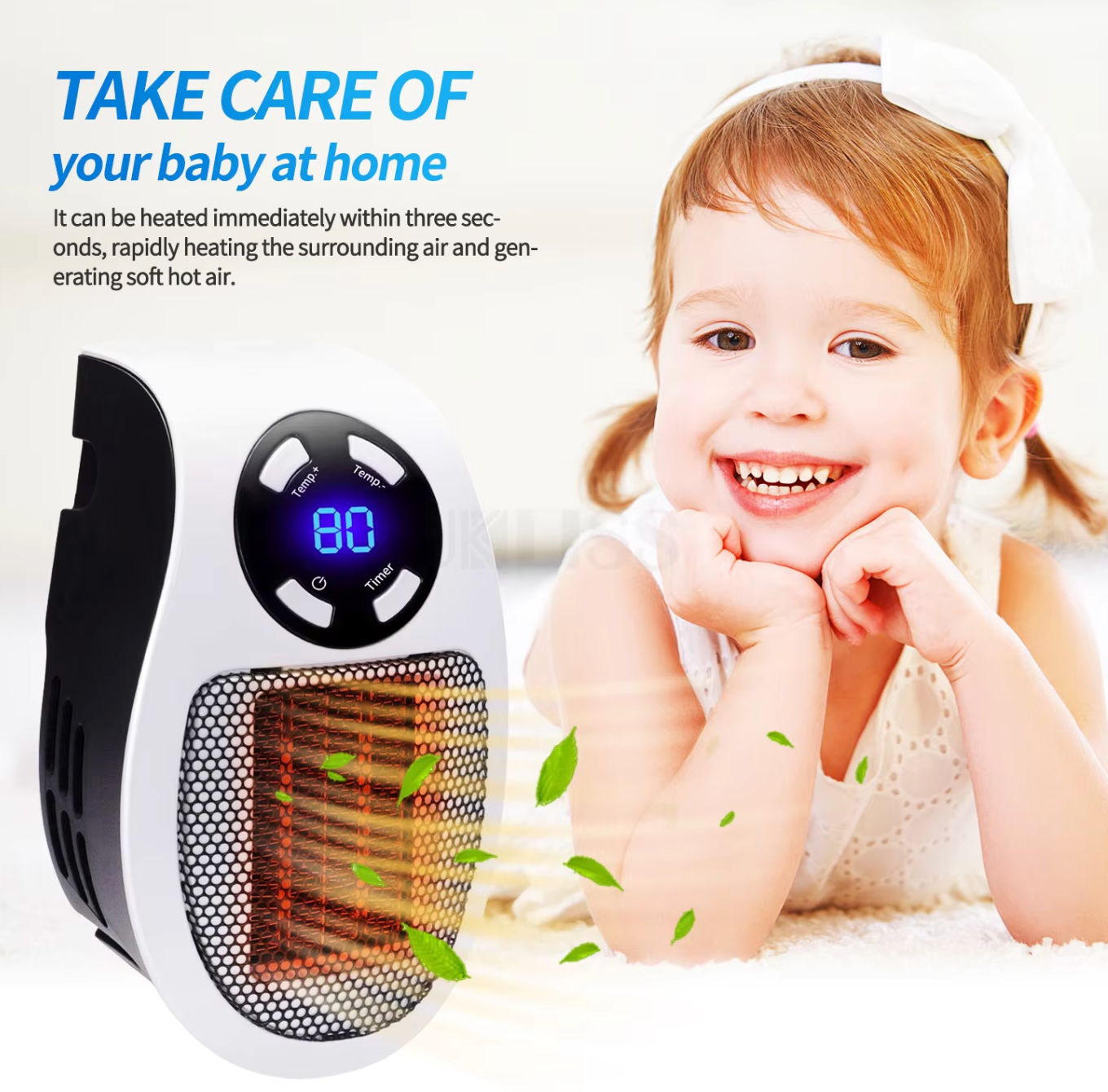 LuxaHeat Elegante Kachel | Draagbare kachel voor comfortabele warmte overal