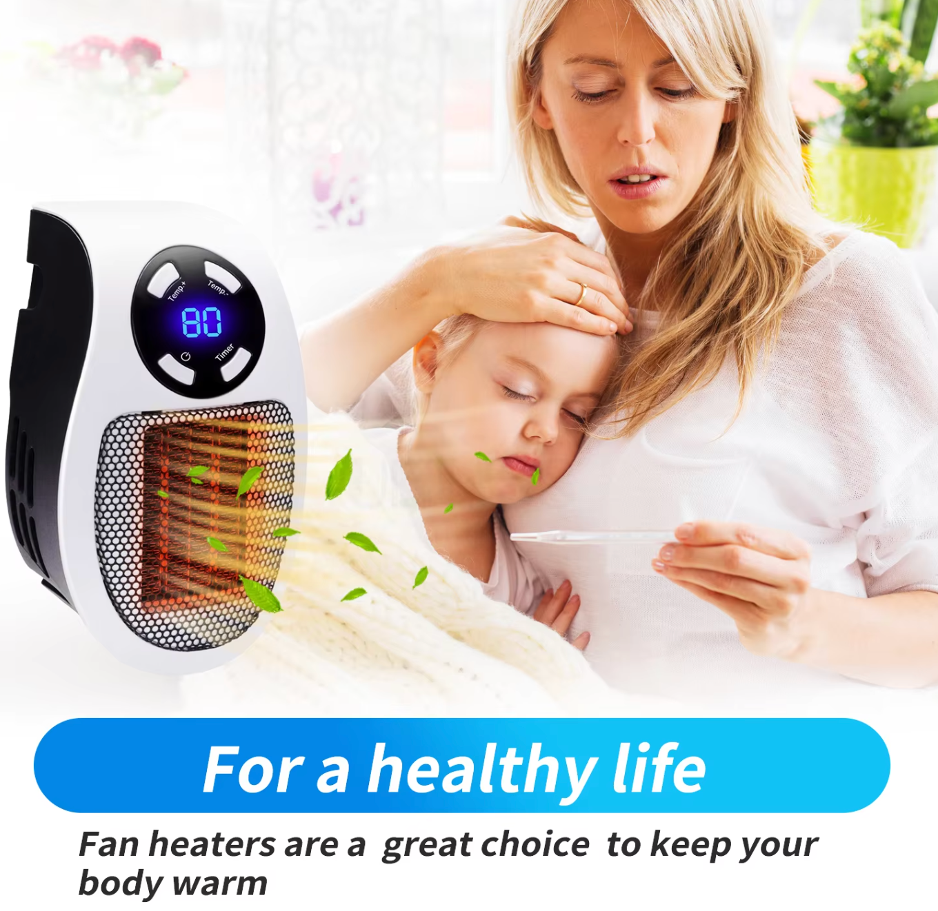 LuxaHeat Elegante Kachel | Draagbare kachel voor comfortabele warmte overal