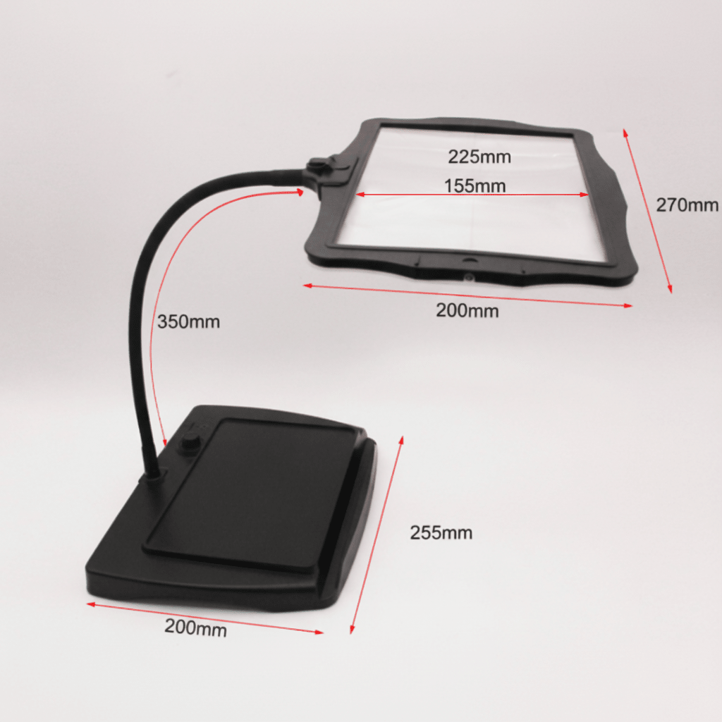 HANDWERK LUX – Tafel vergrootglas met LED voor nauwkeurig werk en duidelijke details
