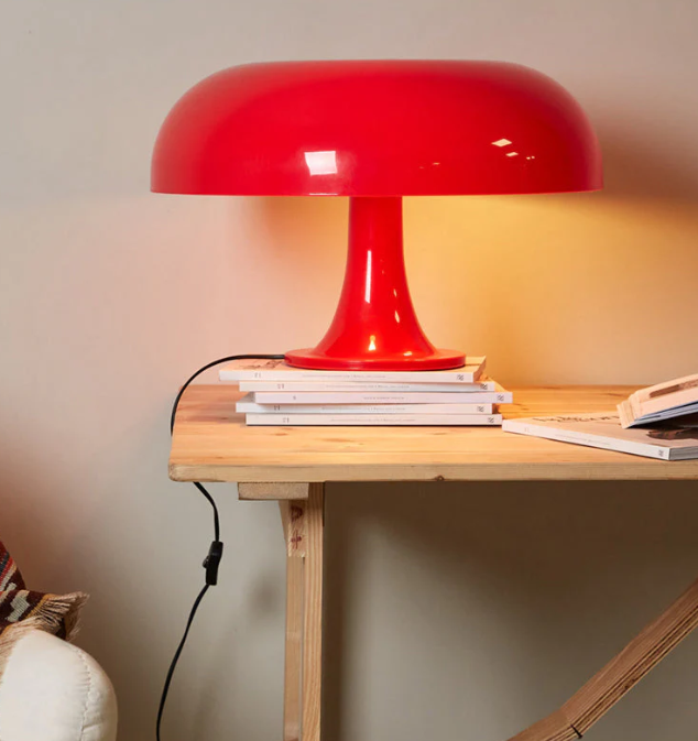 Moderne Designer LED-Paddenstoel Tafellamp – Minimalistisch voor Slaapkamer & Woonkamer