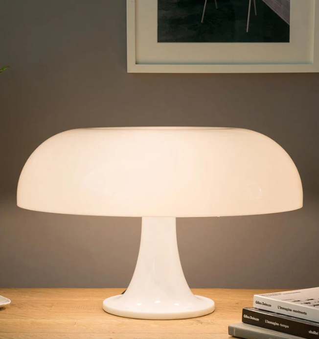 Moderne Designer LED-Paddenstoel Tafellamp – Minimalistisch voor Slaapkamer & Woonkamer