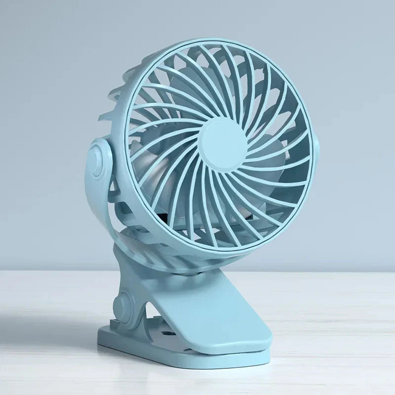 FlexiBreeze USB Ventilator | Draaibaar, draagbaar met 3 snelheden en nachtlampje
