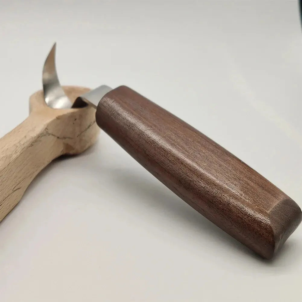 8-delig houtbeitelset: Houtsnijderset met vijlen - Houten lepel snijset voor beginners