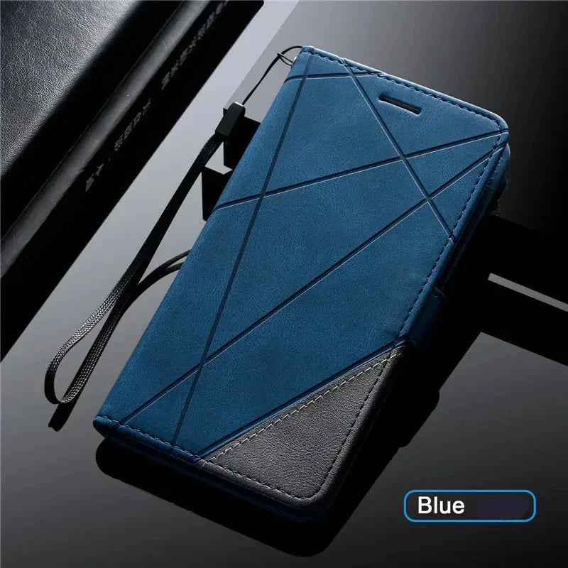 Flip Magnetisch Leren Hoesje voor Samsung Galaxy A Series