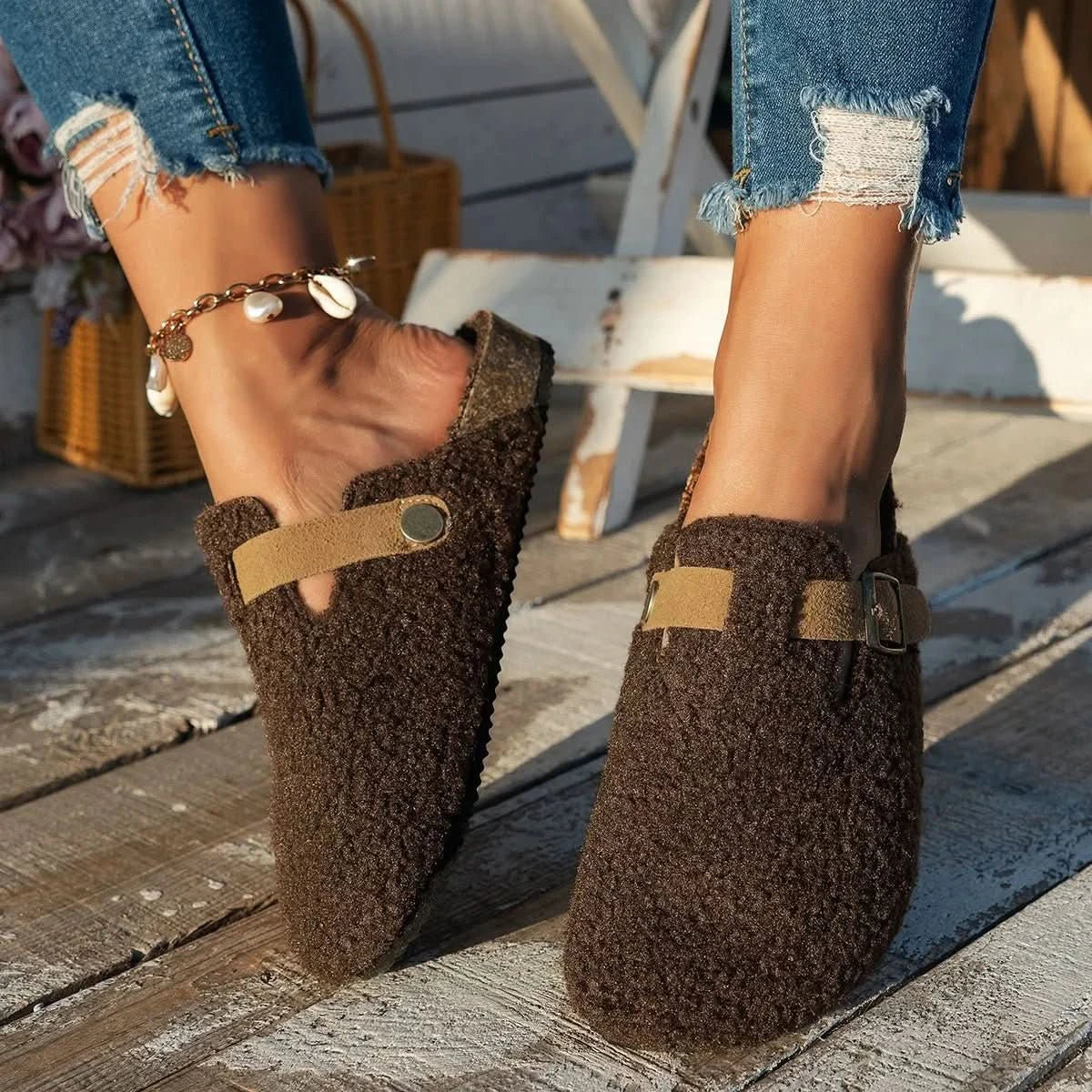 CONTRORTLUXE – Luxe schapenwollen schoenen voor ultiem wintercomfort