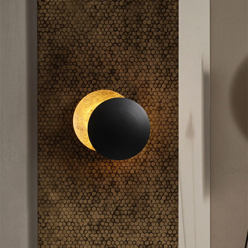 EclipseLamp™ - Zonne-eclips Wandlamp