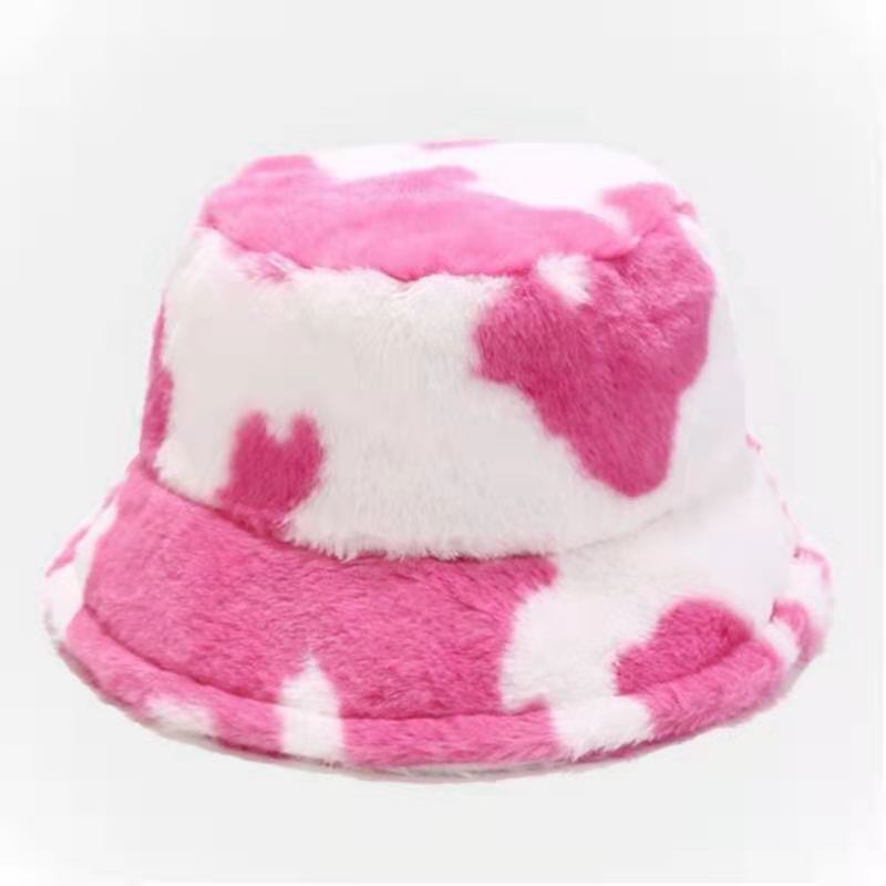 Fluweelzachte Wintermuts Luxe Pluche – Warme Unisex Bucket Hat voor Koude Dagen
