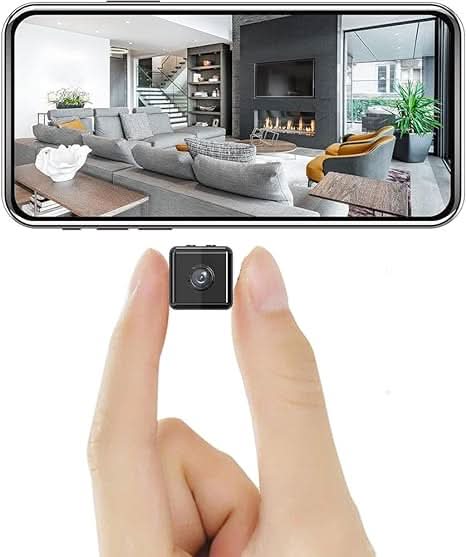 Beveiligingscamera – 1080P Mini Beveiligingscamera Met Bewegingsdetectie En App-besturing