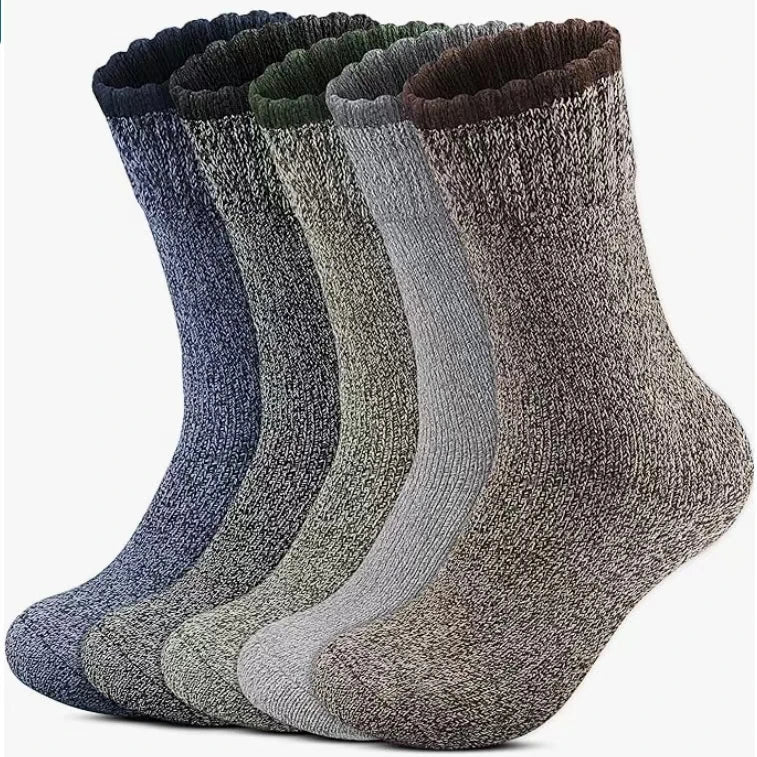 Extra Warme Merino Wol Sokken Voor Wandelen Unisex 38-46