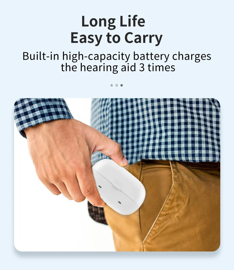 ClearTone Onzichtbaar Digitaal Hoortoestel | Verbetert het gehoor, maakt levens mogelijk