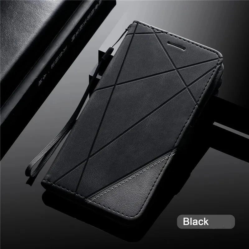 Flip Magnetisch Leren Hoesje voor Samsung Galaxy A Series