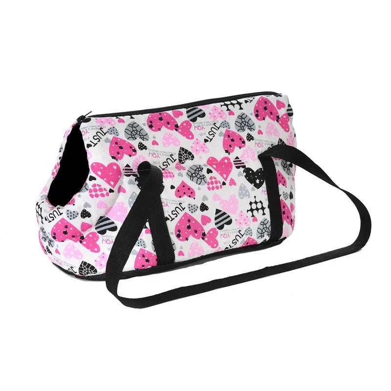 PawVoyager Klassieke Huisdier Draagtas | Zachte & Comfortabele Transporttas voor Honden & Katten | Outdoor Reiszak