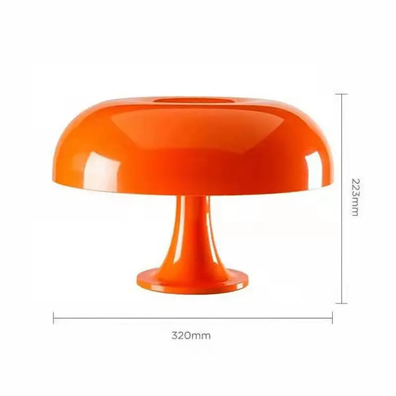 Elegante Draagbare Paddenstoellamp voor Thuis