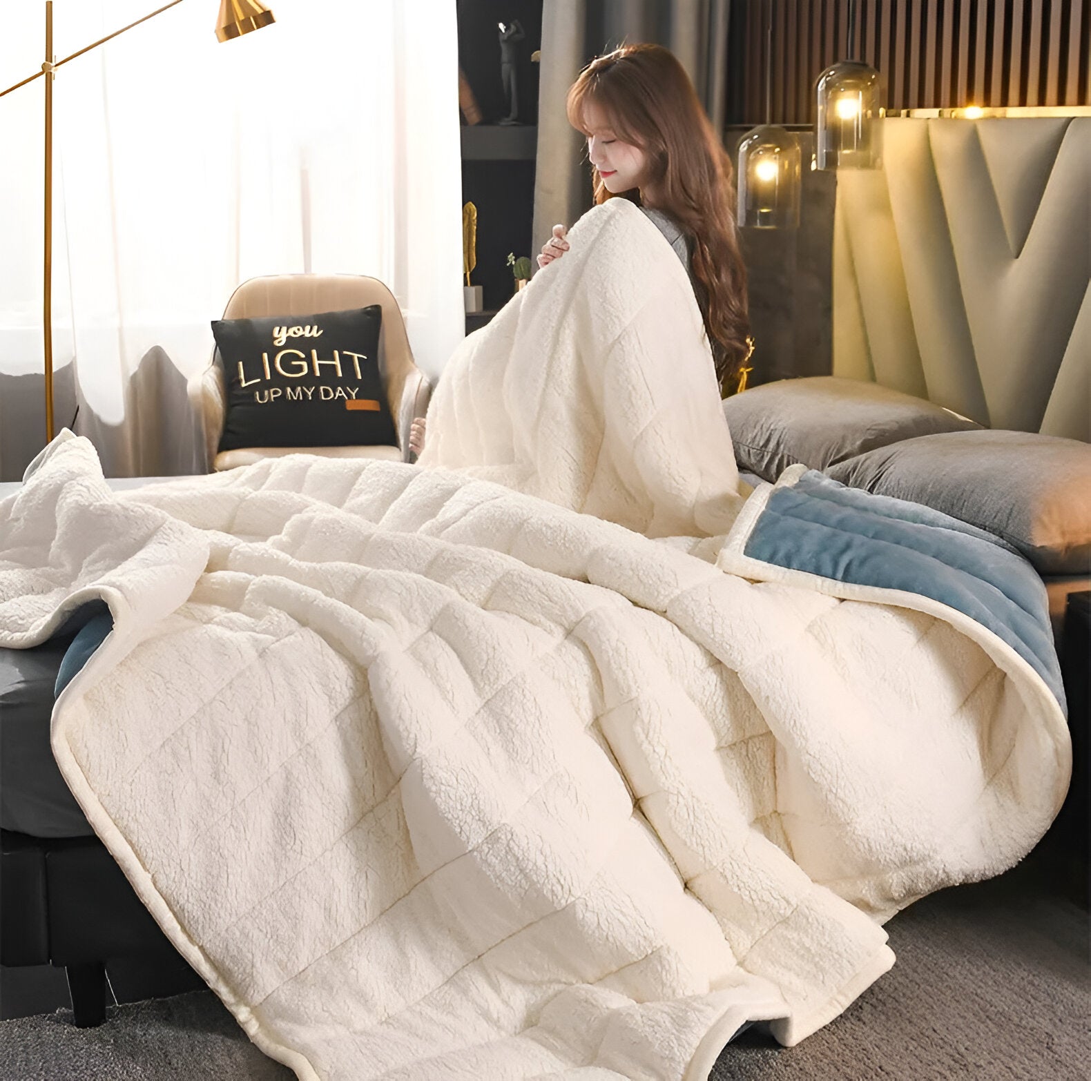 Luxe Fleece Deken Superzacht Warm en Knus Hoogwaardige Materialen