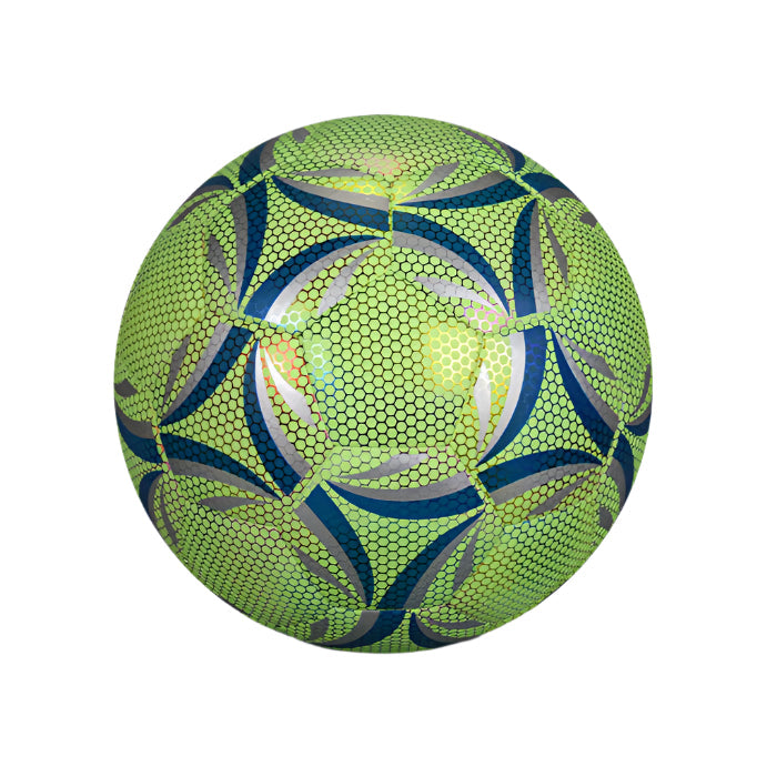 GlowBall - Reflecterende Voetbal voor Nachtelijke Wedstrijden en Duurzaam Spelplezier