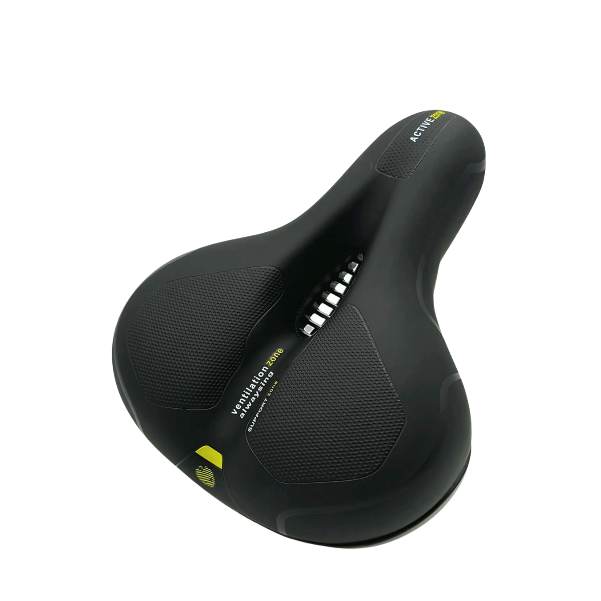 Sandsberg | CloudComfort Pro Fietszadel | Drukverlagende Geheugenfoam | Zwart