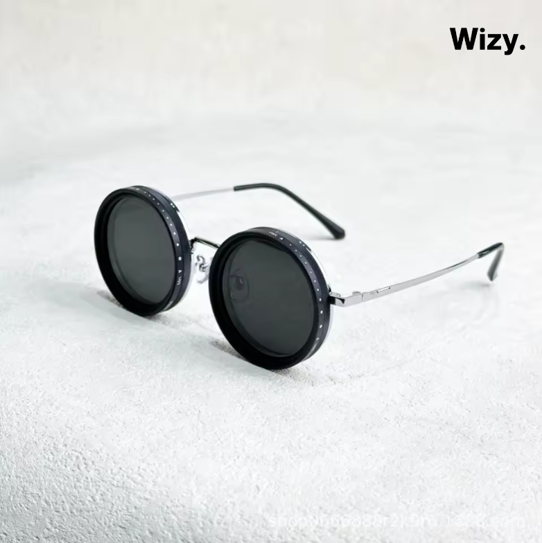 ShadowSunglasses | Zonnebrillen met Zwarte Lenzen Stijlvolle UV-bescherming Mode