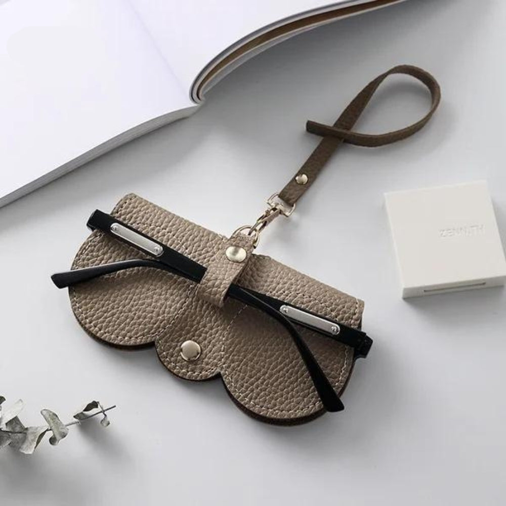 LuxuraGuard™ - Elegante Leren Brillenhoes | Stijlvolle bescherming voor uw kostbare brillen