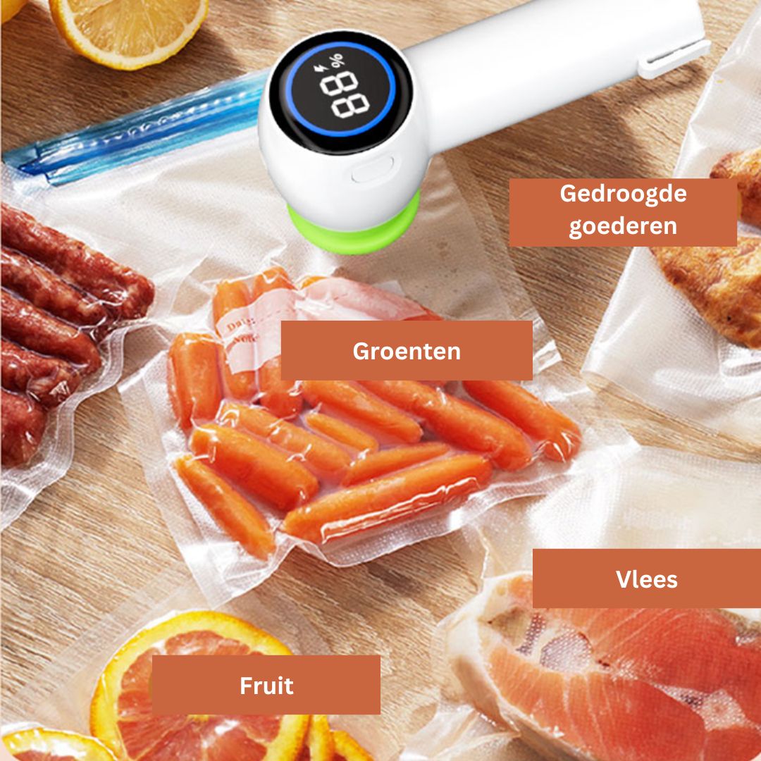 VacuSeal Elite Set | Houd het vers, sluit het goed af!