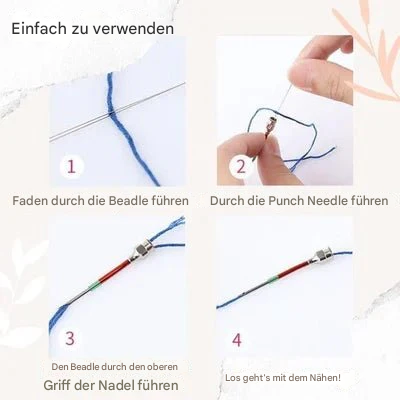 Sticknaaldset | Eenvoudig Borduren | Kleurgecodeerde Naalden | EasyStitch