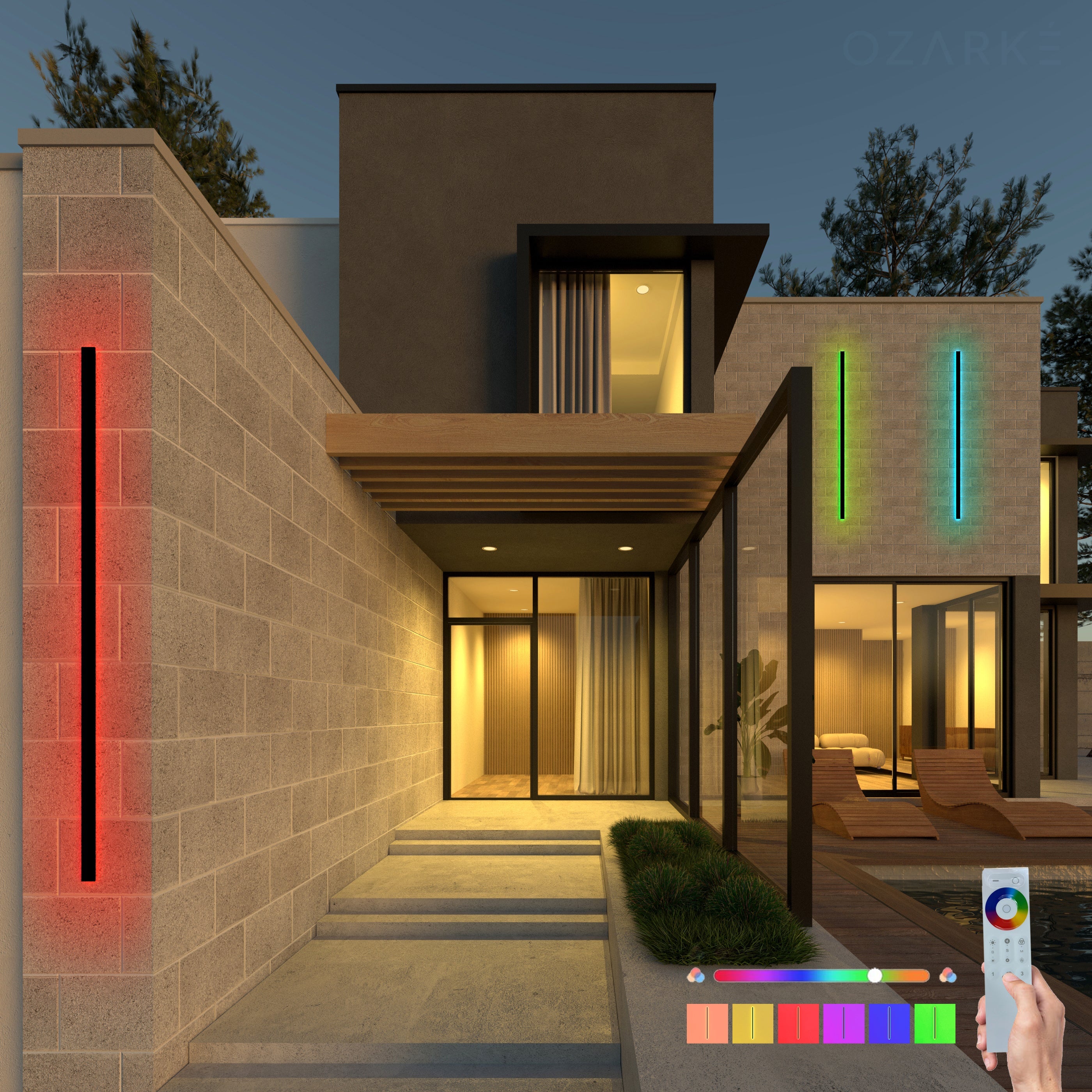 Svelte RGB Buitenlamp