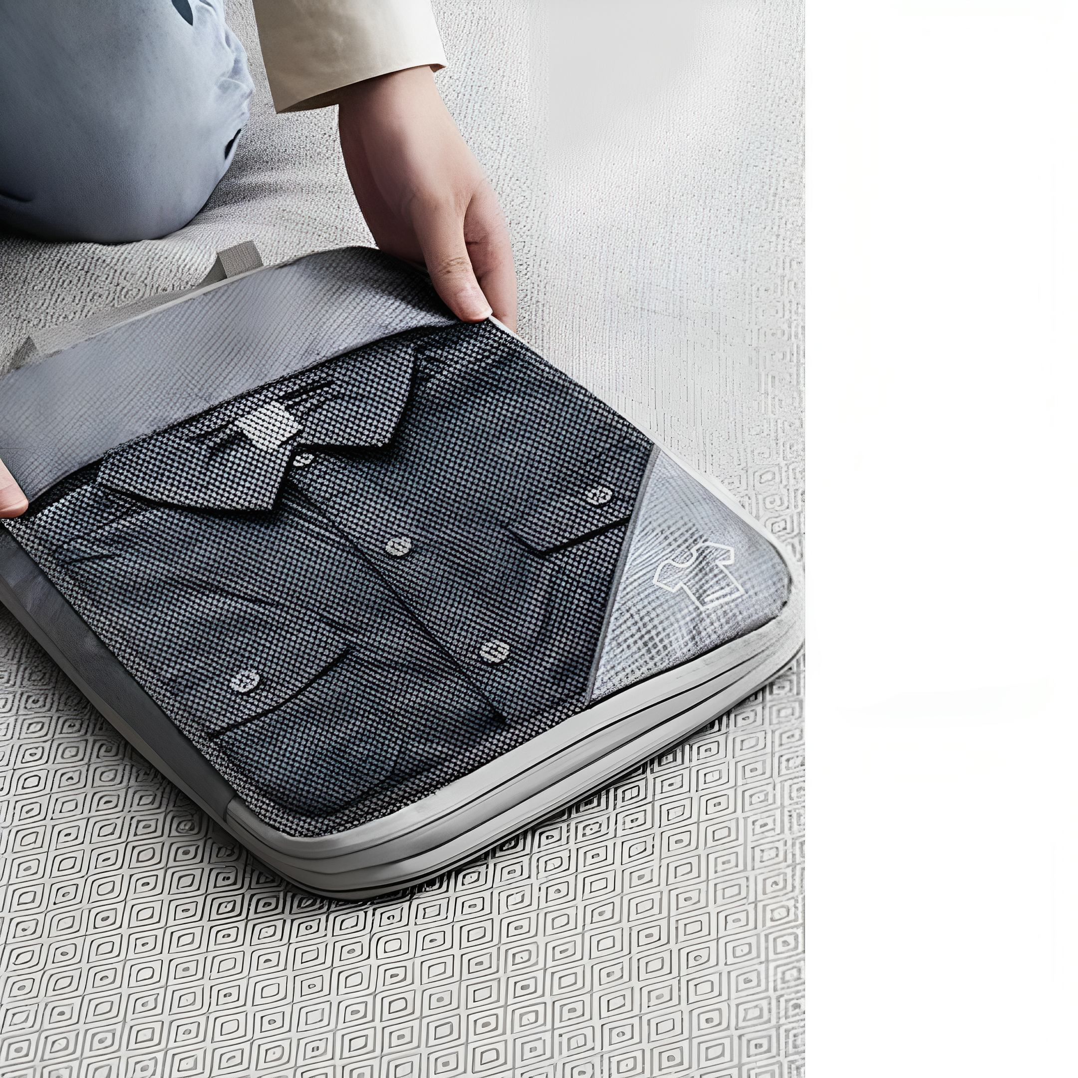 LuxuraPack Compressie Inpak Cubes | Ruimtebesparende opbergoplossingen voor georganiseerde reizen