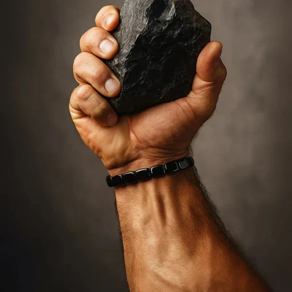 Hematiet-Armband voor Heren – Elegantie, Kracht & Stijlvolle Energie
