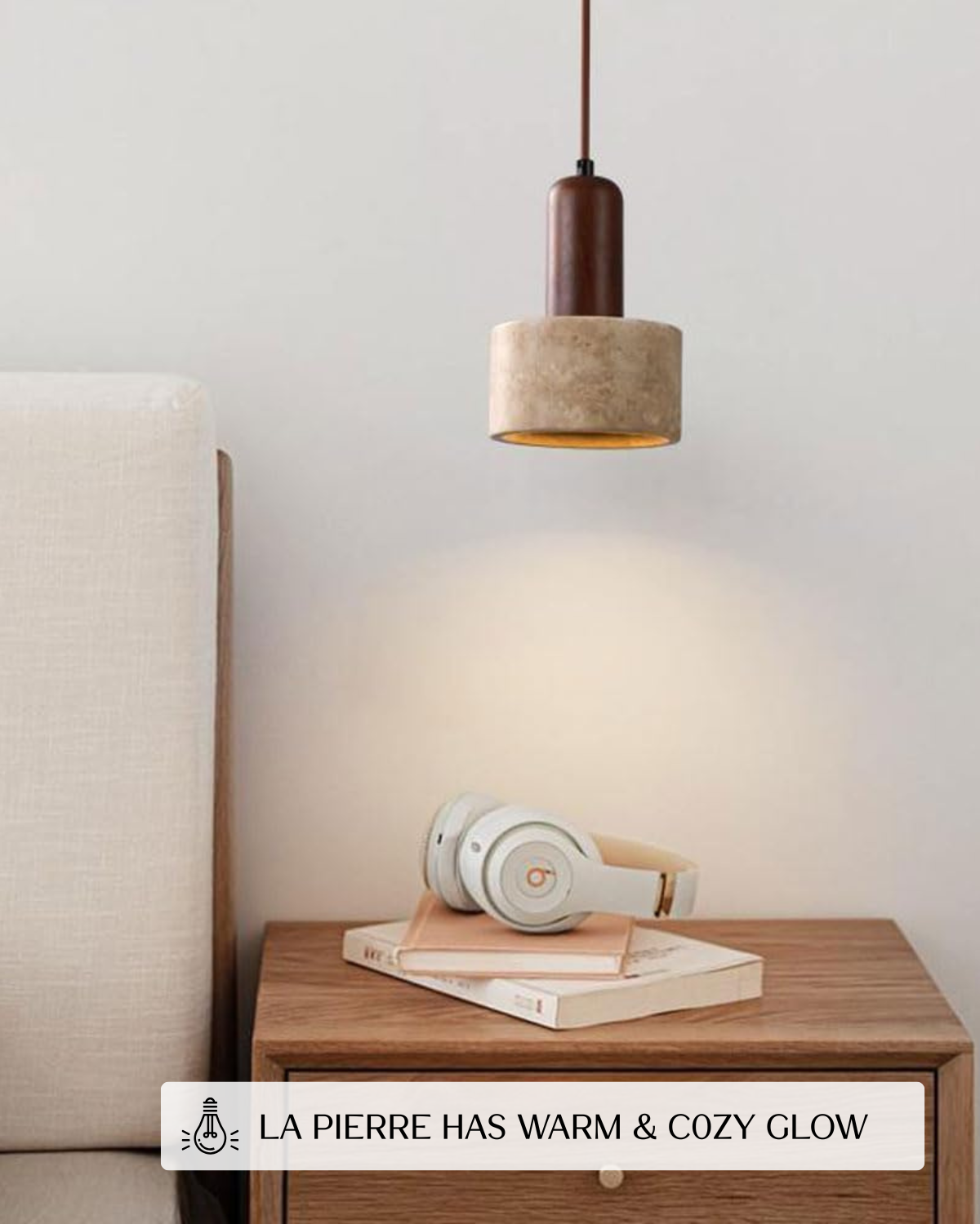 De Travertijn Hanglamp