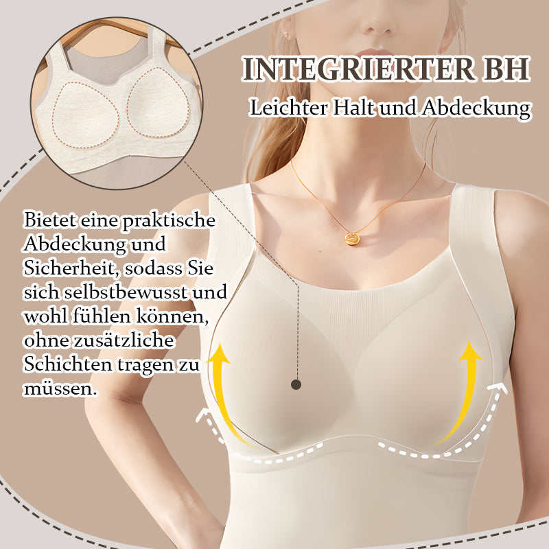 Thermisch Tanktop met BH | Vormend & Naadloos | Warm & Comfortabel | TankTop