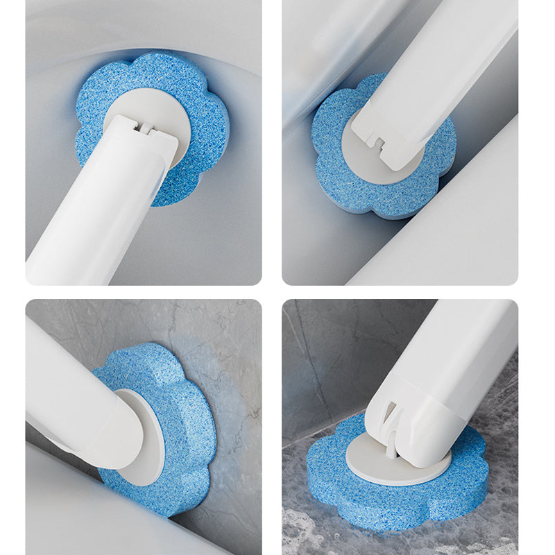 Wc-borstel Wegwerp | Antibacterieel | Hygiënische Sponskoppen | CleanClick