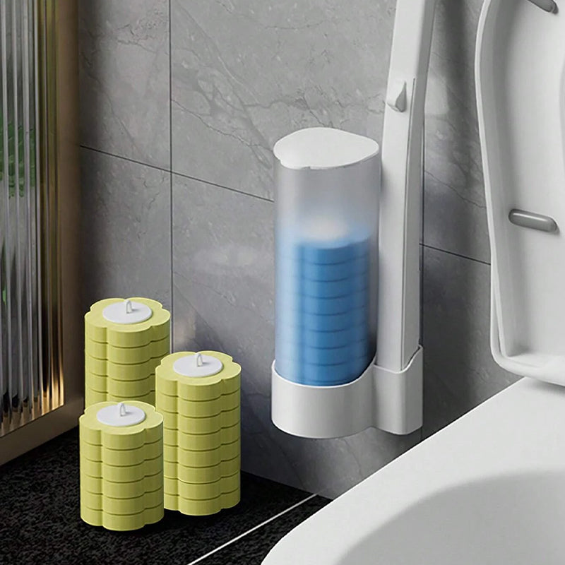 Wc-borstel Wegwerp | Antibacterieel | Hygiënische Sponskoppen | CleanClick