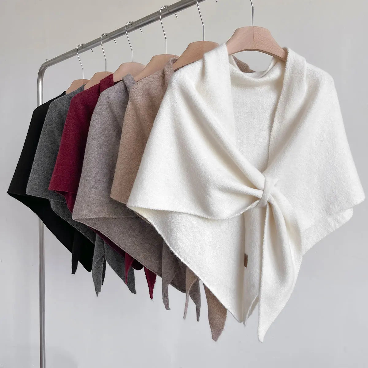 WarmWeef Drieluik Sjaal – Modieuze Wolmix Sjaal voor Herfst en Winter