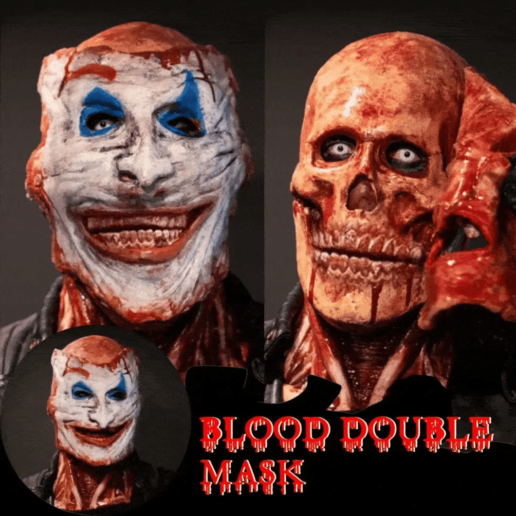 SkullMask | Realistisch dubbel masker