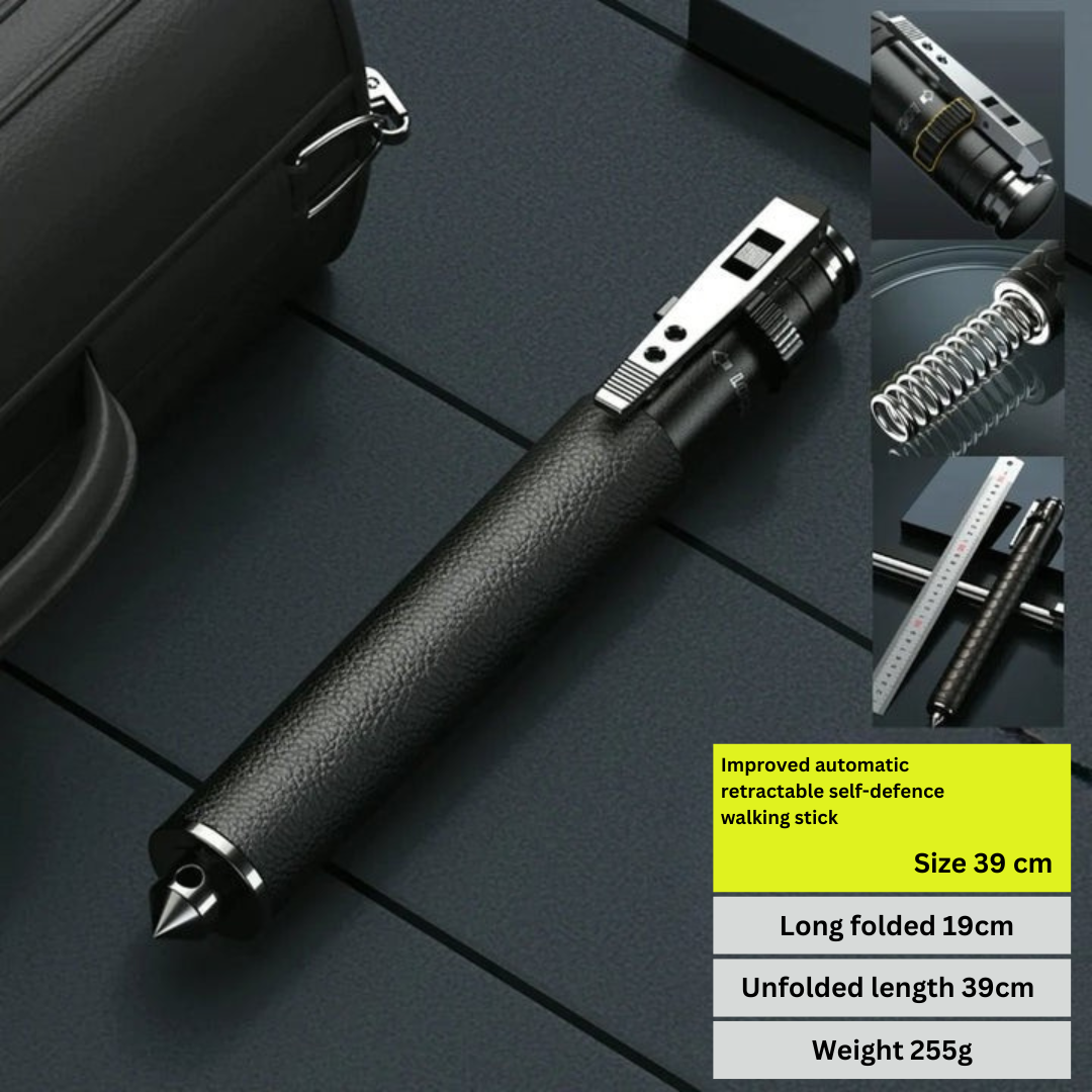 Automatische Uittrekbare Loopstok Met Antislip Grip