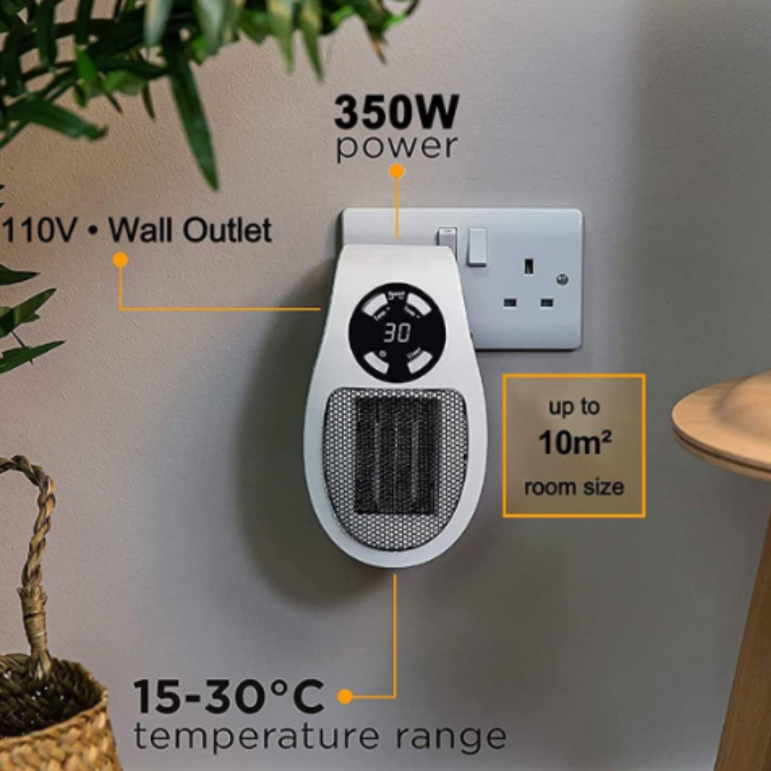 Elegant | Draagbare Elektrische Kachel – Compact – Efficiënt – Stil