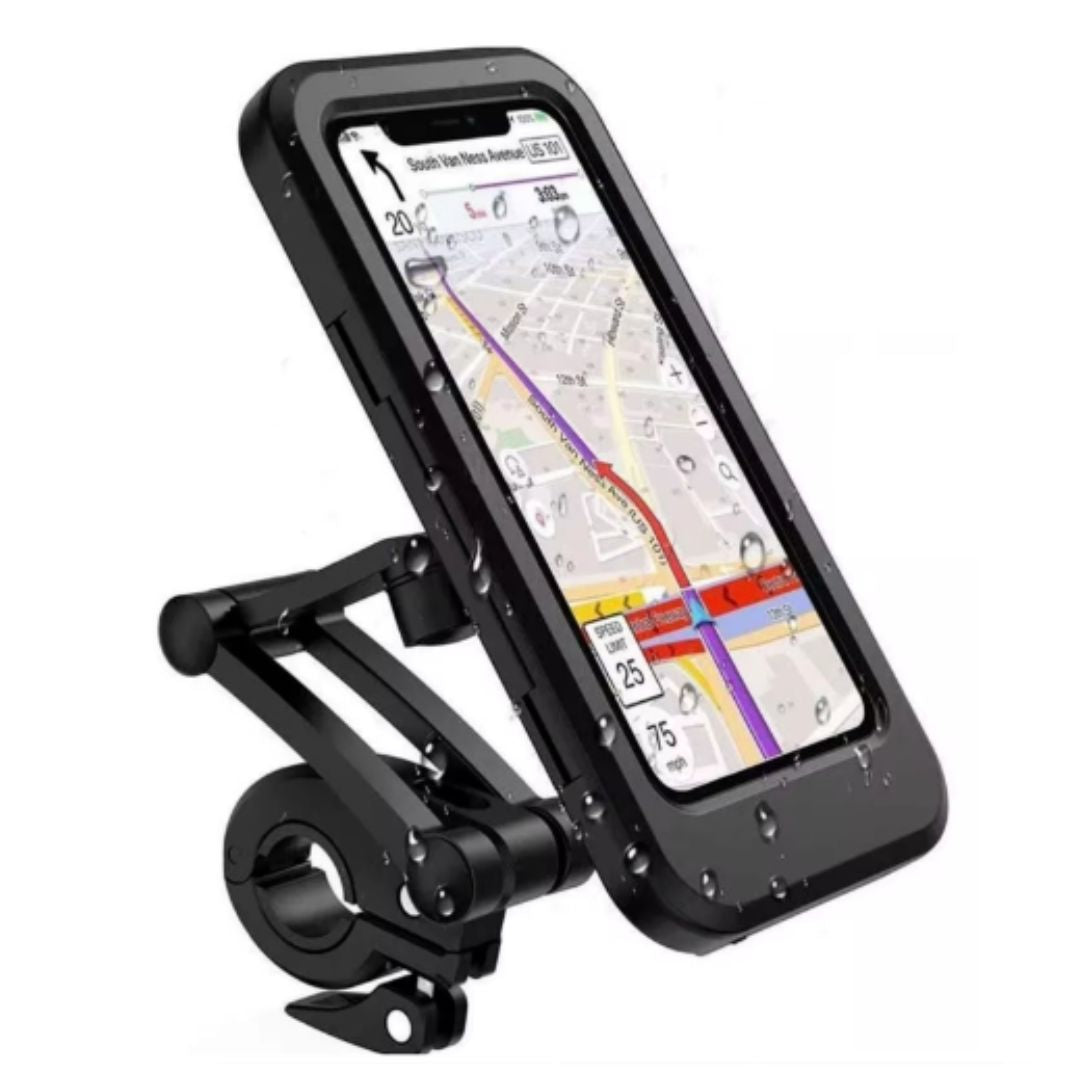 HydroGuard Case | Universele waterdichte telefoonhouder voor de fiets of motor
