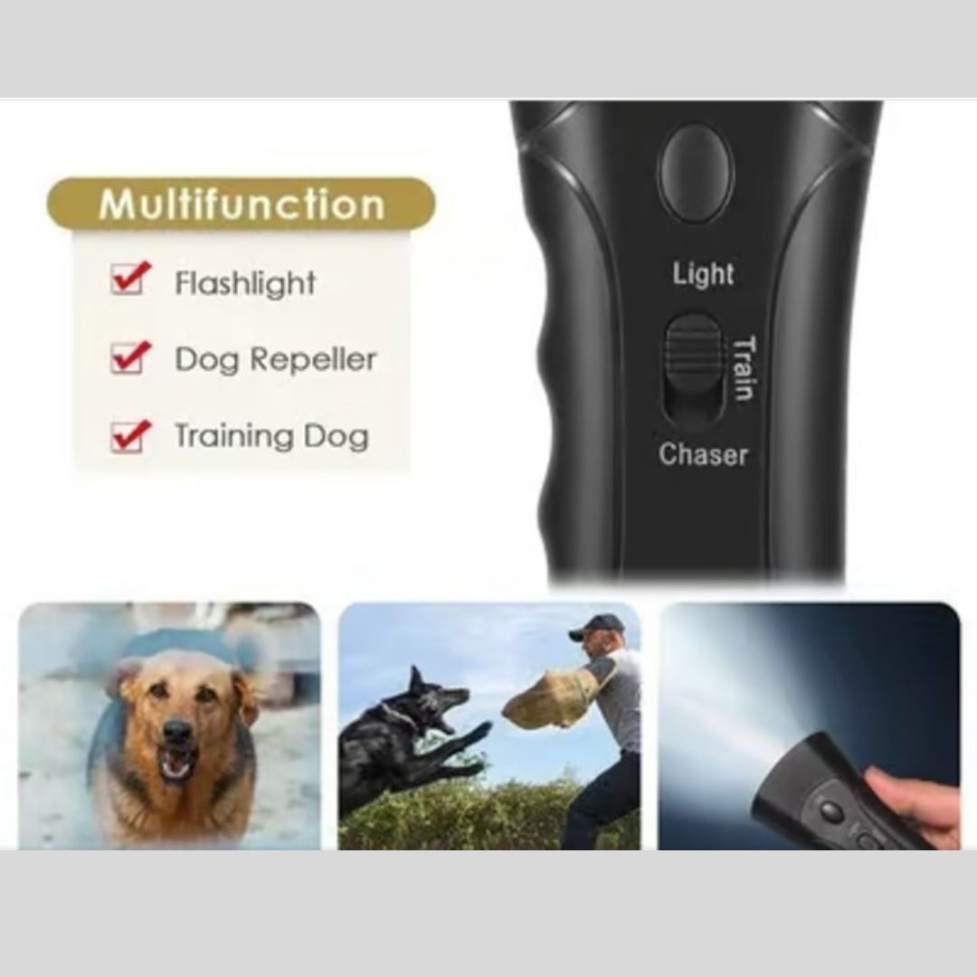 PawTrainer Flashlight | Ultrasone huisdiertrainer met LED zaklamp