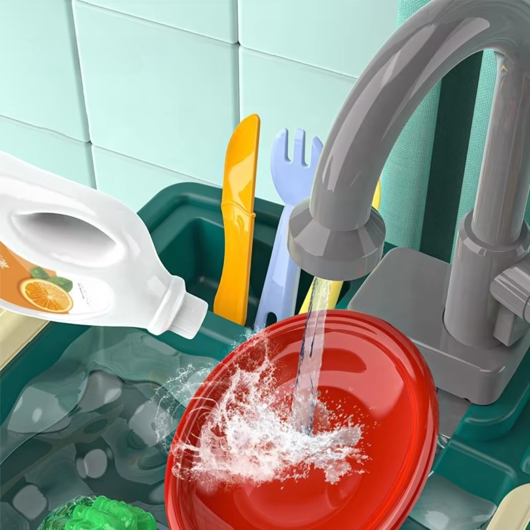 WasserWunder Speelkeuken met Magische Kraan voor Kinderen