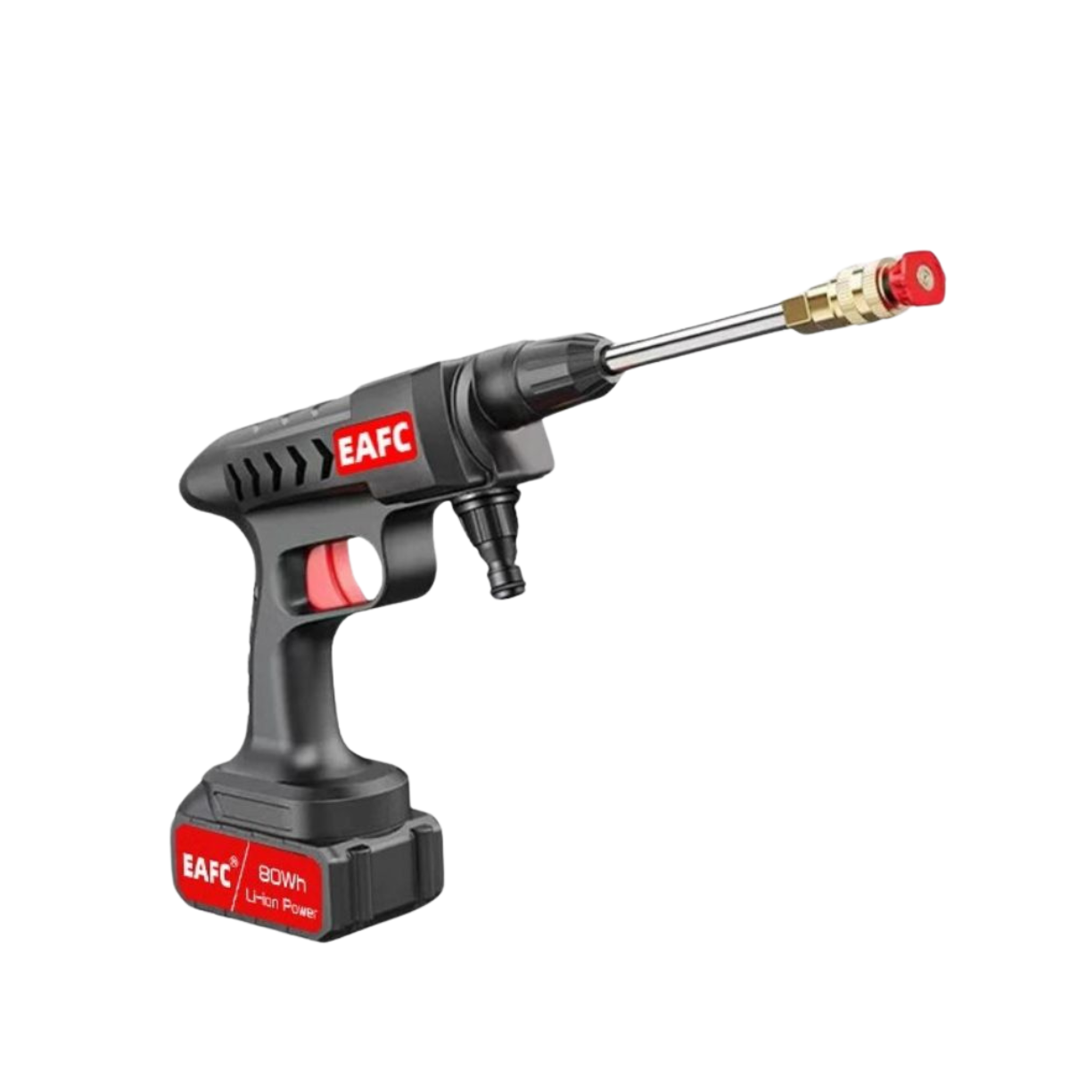 PowerWash | Elektrische hogedrukreiniger met accu en 3 mondstukken