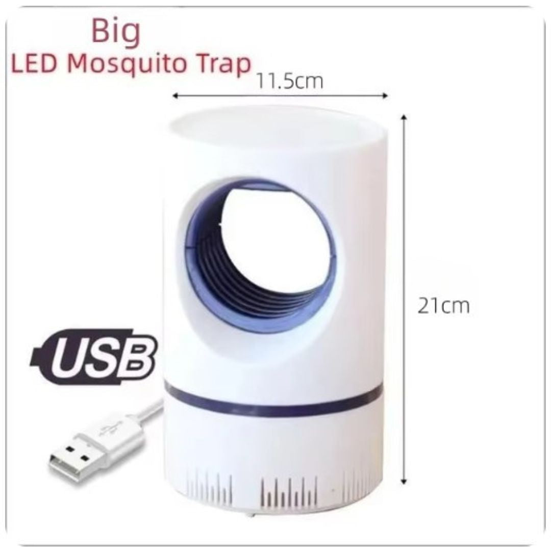 Elektrische LED Muggenlamp | nooit meer muggen in je kamer