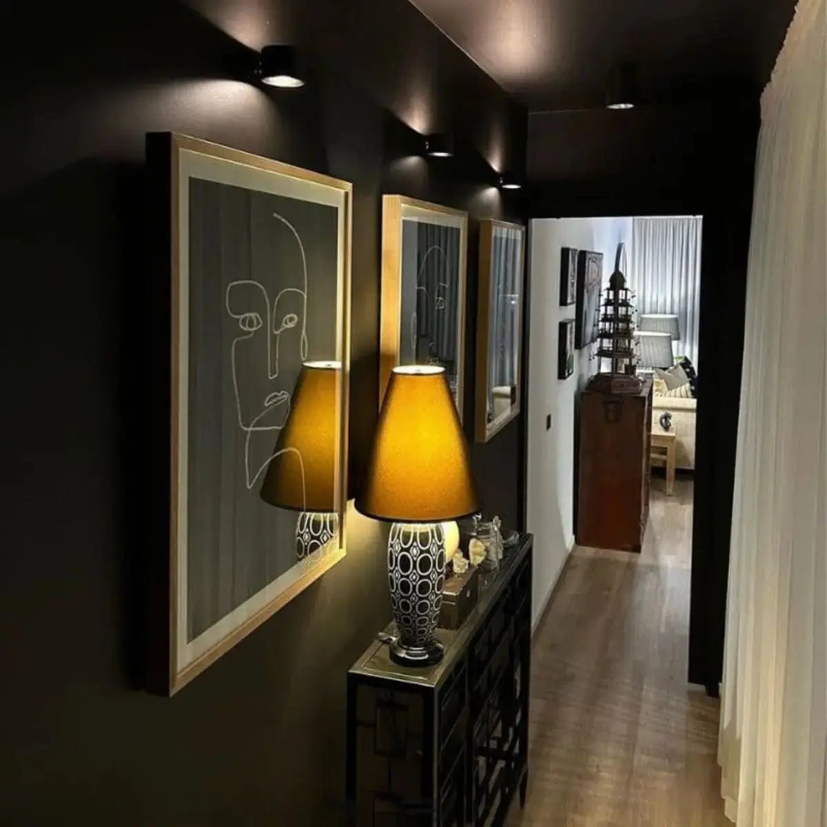 Oplaadbare LED-Wandlamp