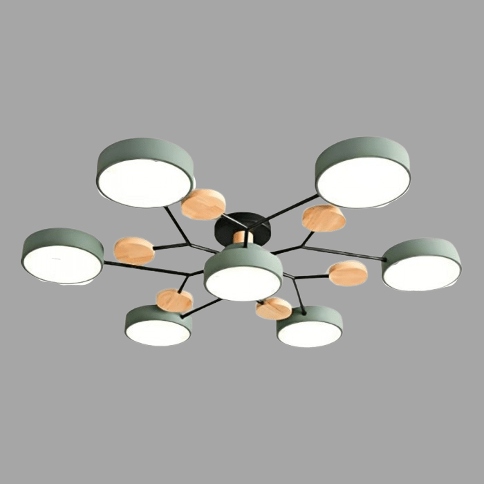 Scandinavische Plafondlamp – Vertakt Design, Stijlvol & Duurzaam met LED-technologie